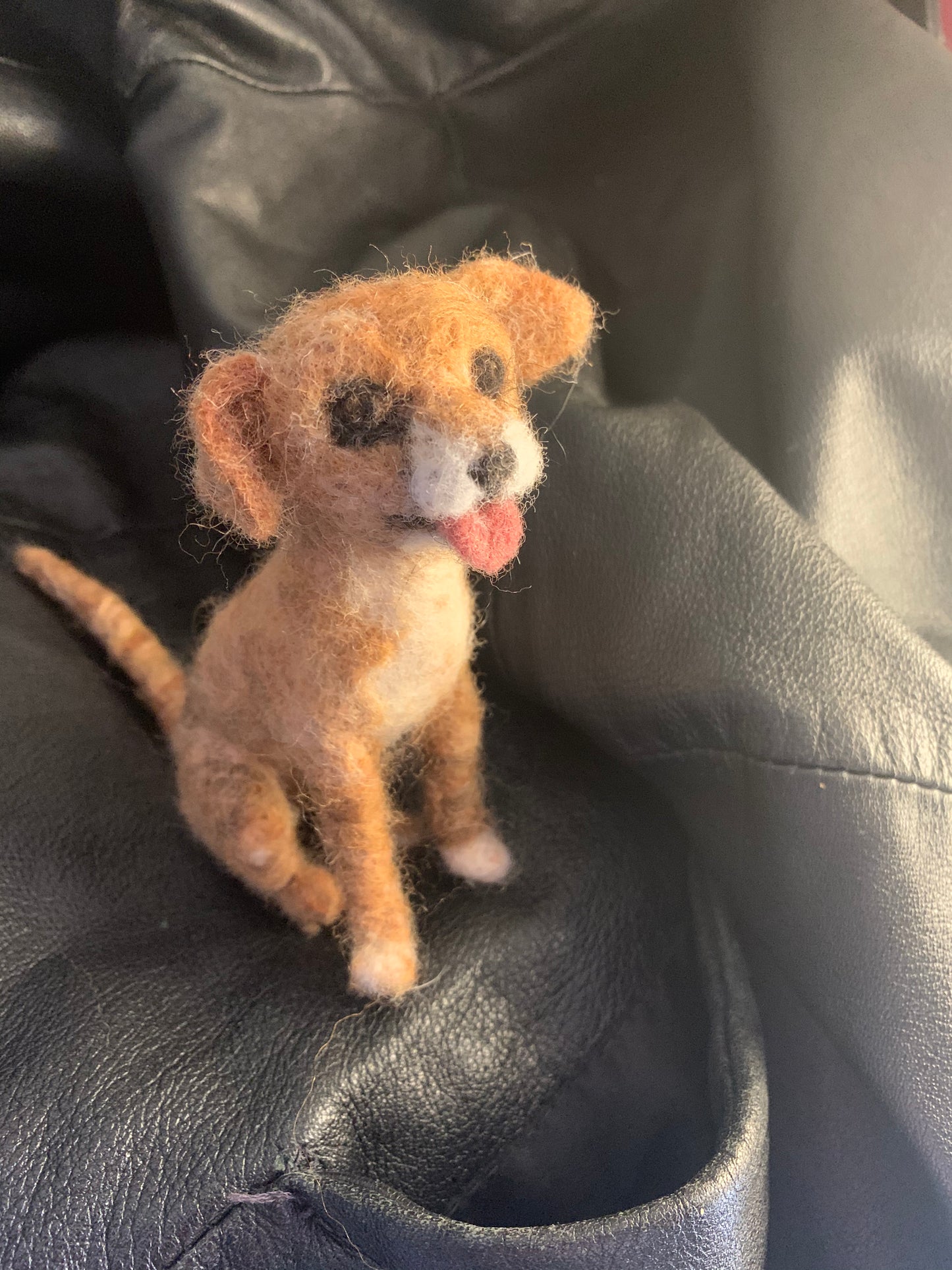 Custom Needle Felted Pet Portrait