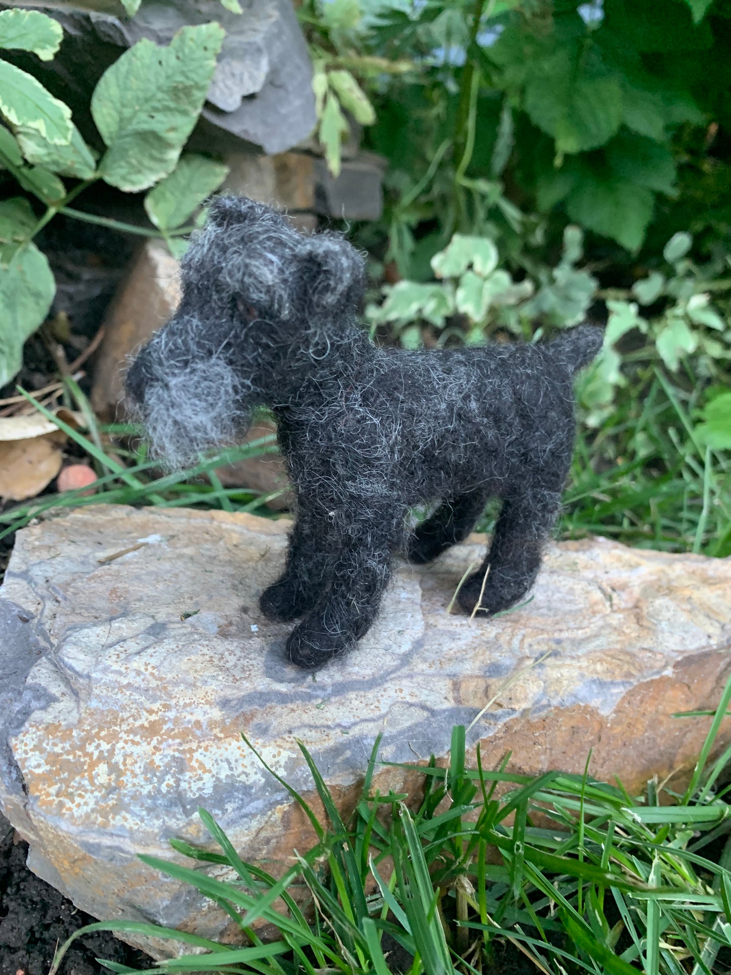 Custom Needle Felted Pet Portrait