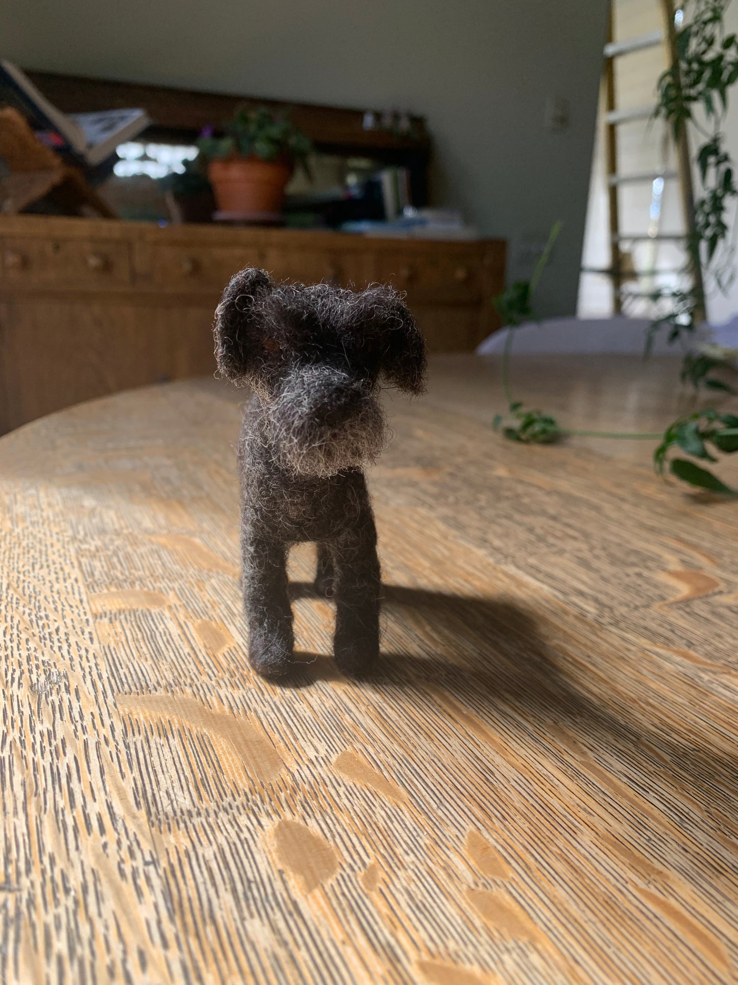 Custom Needle Felted Pet Portrait