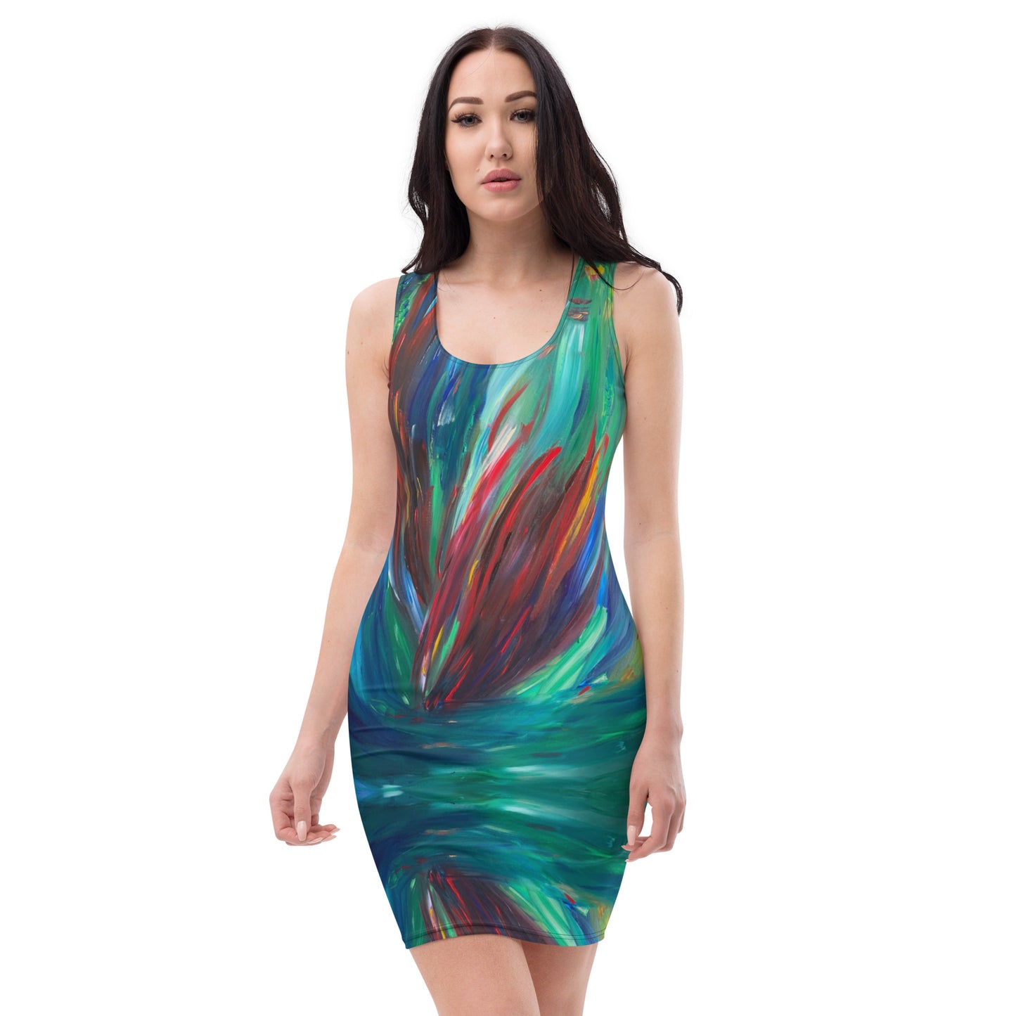 Peace in Flames Sublimation Cut & Sew Dress